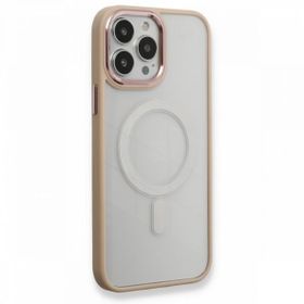BSSM iPhone 13 Pro Room Magneticsafe Silikon Pudra Kılıf