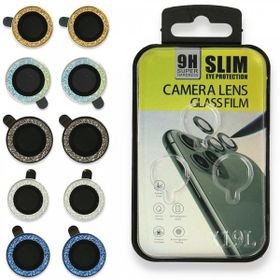 BSSM iPhone 13 Pro Shine Gümüş Kamera Lens Koruma Camı