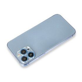 BSSM iPhone 13 Pro Shine Mavi Kamera Lens Koruma Camı