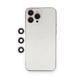 BSSM iPhone 13 Pro Shine Rainbow Kamera Lens Koruma Camı