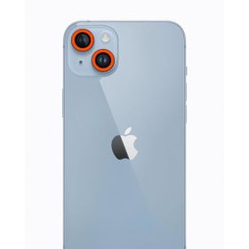 BSSM iPhone 13 Turuncu Neon Fosforlu Kamera Lens