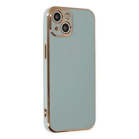 BSSM iPhone 13 Volet Silikon Açık Yeşil Kılıf