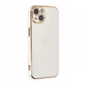 BSSM iPhone 13 Volet Silikon Beyaz Kılıf