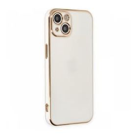 BSSM iPhone 13 Volet Silikon Beyaz Kılıf