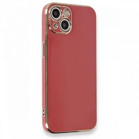 BSSM iPhone 13 Volet Silikon Kırmızı Kılıf