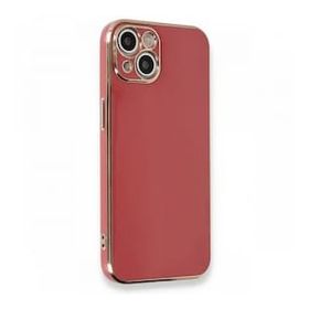 BSSM iPhone 13 Volet Silikon Kırmızı Kılıf
