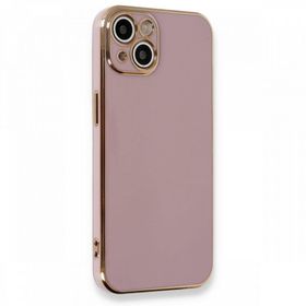 BSSM iPhone 13 Volet Silikon Mor Kılıf