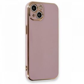 BSSM iPhone 13 Volet Silikon Mor Kılıf