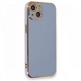 BSSM iPhone 13 Volet Silikon Siyah Kılıf