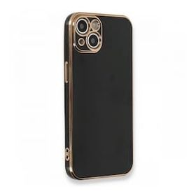 BSSM iPhone 13 Volet Silikon Siyah Kılıf
