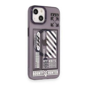 BSSM iPhone 14 Apollo Magneticsafe Desenli Kapak Apollo Mor 1 Kılıf