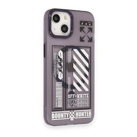 BSSM iPhone 14 Apollo Magneticsafe Desenli Kapak Apollo Mor 1 Kılıf