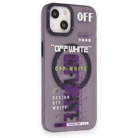 BSSM iPhone 14 Apollo Magneticsafe Desenli Kapak Apollo Mor 3 Kılıf