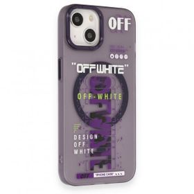 BSSM iPhone 14 Apollo Magneticsafe Desenli Kapak Apollo Mor 3 Kılıf
