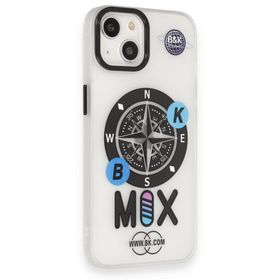 BSSM iPhone 14 Apollo Magneticsafe Desenli Kapak Apollo Şeffaf 3 Kılıf