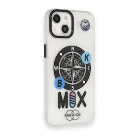 BSSM iPhone 14 Apollo Magneticsafe Desenli Kapak Apollo Şeffaf 3 Kılıf