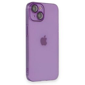 BSSM iPhone 14 Armada Lensli Kapak Derin Mor Kılıf