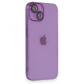 BSSM iPhone 14 Armada Lensli Kapak Derin Mor Kılıf
