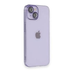 BSSM iPhone 14 Armada Lensli Kapak Mor Kılıf