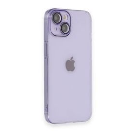 BSSM iPhone 14 Armada Lensli Kapak Mor Kılıf