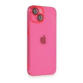 BSSM iPhone 14 Armada Lensli Kapak Pembe Kılıf