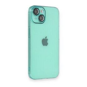 BSSM iPhone 14 Armada Lensli Kapak Yeşil Kılıf