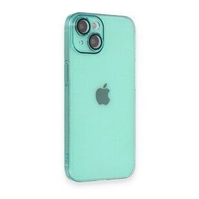 BSSM iPhone 14 Armada Lensli Kapak Yeşil Kılıf