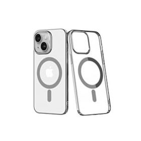 BSSM iPhone 14 Element Magneticsafe Sert Kapak Gümüş Kılıf