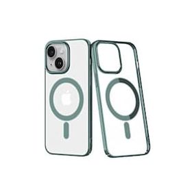 BSSM iPhone 14 Element Magneticsafe Sert Kapak Köknar Yeşili Renkli Kılıf