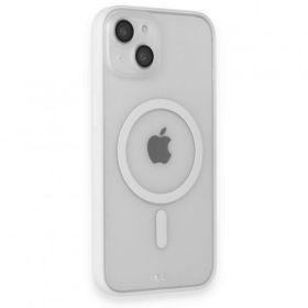 BSSM iPhone 14 Grand Magneticsafe Kapak Beyaz Kılıf