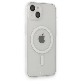 BSSM iPhone 14 Grand Magneticsafe Kapak Şeffaf Kılıf