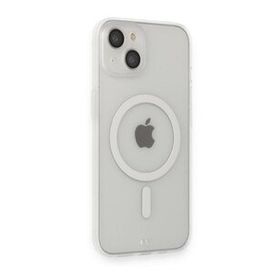 BSSM iPhone 14 Grand Magneticsafe Kapak Şeffaf Kılıf