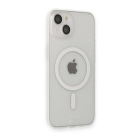 BSSM iPhone 14 Grand Magneticsafe Kapak Şeffaf Kılıf