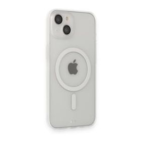 BSSM iPhone 14 Grand Magneticsafe Kapak Şeffaf Kılıf