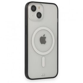 BSSM iPhone 14 Grand Magneticsafe Kapak Siyah Kılıf