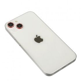BSSM iPhone 14 Kırmızı Diamond Kamera Lens