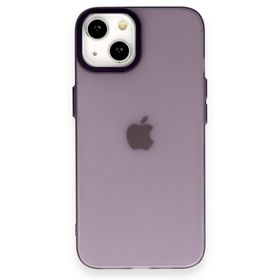 BSSM iPhone 14 Modos Metal Kapak Derin Mor Kılıf