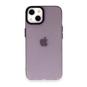 BSSM iPhone 14 Modos Metal Kapak Derin Mor Kılıf