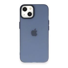 BSSM iPhone 14 Modos Metal Kapak Lacivert Kılıf
