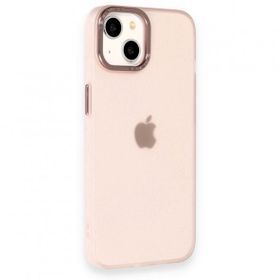 BSSM iPhone 14 Modos Metal Kapak Pembe Kılıf
