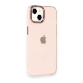 BSSM iPhone 14 Modos Metal Kapak Pembe Kılıf