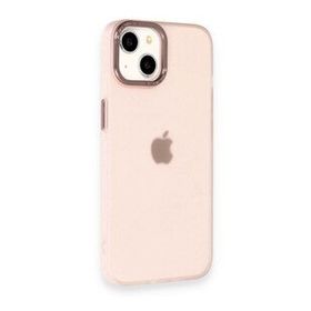 BSSM iPhone 14 Modos Metal Kapak Pembe Kılıf