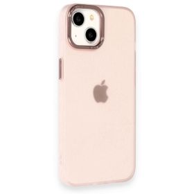 BSSM iPhone 14 Modos Metal Kapak Pembe Kılıf