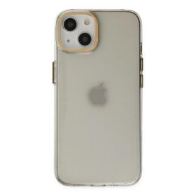 BSSM iPhone 14 Modos Metal Kapak Şeffaf Kılıf