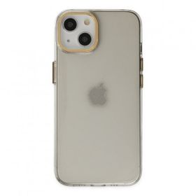 BSSM iPhone 14 Modos Metal Kapak Şeffaf Kılıf