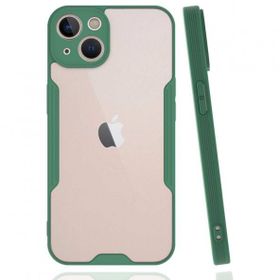 BSSM iPhone 14 Platin Silikon Yeşil Kılıf