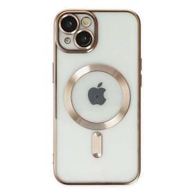 BSSM iPhone 14 Plus Kross Magneticsafe Kapak Gold Kılıf