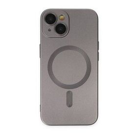 BSSM iPhone 14 Plus Moshi Lens Magneticsafe Silikon Füme Kılıf