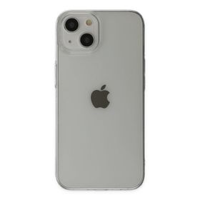 BSSM iPhone 14 Plus PC Sert Şeffaf Kapak Şeffaf Kılıf