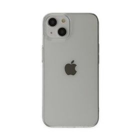 BSSM iPhone 14 Plus PC Sert Şeffaf Kapak Şeffaf Kılıf
